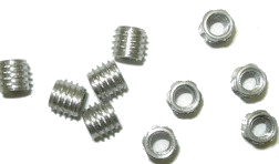 Fasteners: SS Ski Inserts Pkg of 10 w/tool - Fluid Motion Sports - Sproat Lake
