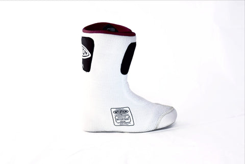 Intuition Boot Liner : Godiva (Light Grey with Burgundy Interior) - Fluid Motion Sports - Sproat Lake